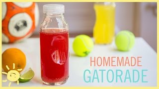 EAT  Homemade Gatorade [upl. by Ecnarretal942]