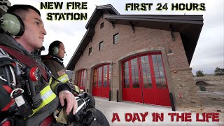 First 24 Hours in a New Fire Station  A Day in the Life [upl. by Assirroc]