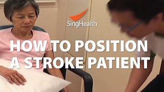 How To Position A Stroke Patient [upl. by Leandro]