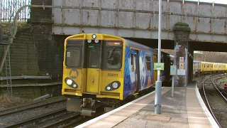 Half an Hour at 216  Birkenhead North Station 1022017  Class 507 508 terminus [upl. by Normak565]