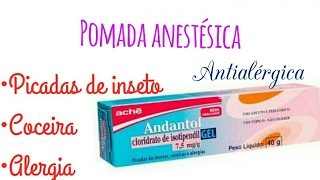 Resenha PomadaAndantol Gel [upl. by Hilda]