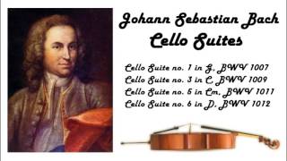 Johann Sebastian Bach  Cello suites in 432 Hz great for reading or studying [upl. by Osyth]