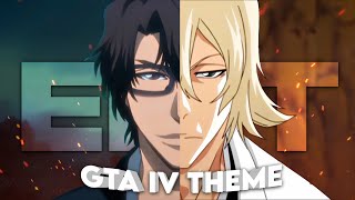 Aizen x Urahara  GTA IV Theme Edit [upl. by Novanod339]